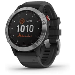 Garmin Ρολόγια Fénix 6 Pro Solar Παρακολούθηση καρδιακού ρυθμού GPS - Μαύρο