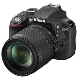 Reflex D3400 - Μαύρο + Nikon Nikkor AF-S DX 18-105 mm f/3.5-5.6G ED VR f/3.5-5.6