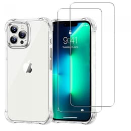 Προστατευτικό iPhone 13 Pro 2 οθόνης - TPU - Διαφανές