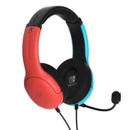 Pdp Airlite 500-162-blrd v.2 Μειωτής θορύβου gaming με καλώδιο Ακουστικά Μικρόφωνο - Κόκκινο/Μπλε