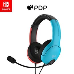 Pdp Airlite 500-162-blrd v.2 Μειωτής θορύβου gaming με καλώδιο Ακουστικά Μικρόφωνο - Κόκκινο/Μπλε