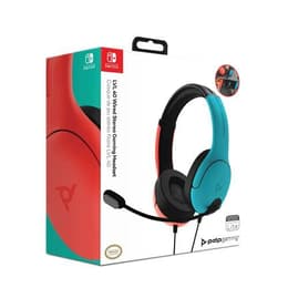 Pdp Airlite 500-162-blrd v.2 Μειωτής θορύβου gaming με καλώδιο Ακουστικά Μικρόφωνο - Κόκκινο/Μπλε