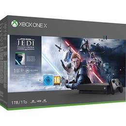 Xbox One X 1000GB - Μαύρο + Star Wars: Jedi Fallen Order