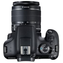 Canon EOS 2000D - Μαύρο + Canon Zoom Lens EF-S 18-55mm f/3.5-5.6 IS II + Canon EF-S 55-250mm f/4.0-5.6 IS f/3.5-5.6 + f/4.0-5.6