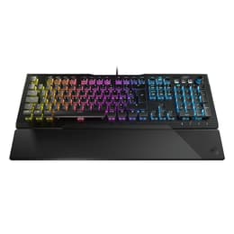 Roccat Πληκτρολόγιο AZERTY Γαλλικό Πληκτρολόγιο με φωτιζόμενα πλήκτρα Vulcan II Max