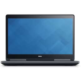 Dell Precision 7720 17" (2017) - Core i7-7820HQ - 8GB - SSD 256 GB QWERTZ - Γερμανικό