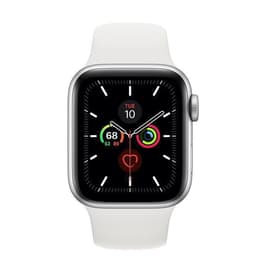 Apple Watch (Series 5) GPS 44mm - Αλουμίνιο Ασημί - Αθλητισμός Άσπρο