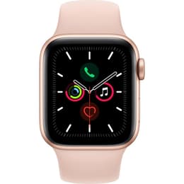 Apple Watch (Series SE) 2020 GPS 40mm - Αλουμίνιο Χρυσό - Sport band Ροζ άμμος