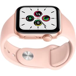 Apple Watch (Series SE) 2020 GPS 40mm - Αλουμίνιο Χρυσό - Sport band Ροζ άμμος