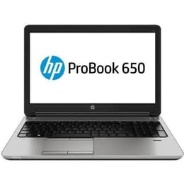HP ProBook 650 G5 15" (2018) - Core i5-8265U - 8GB - SSD 256 Gb AZERTY - Γαλλικό