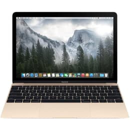 MacBook Retina 12" (2017) - Core m3 - 8GB SSD 256 QWERTY - Σουηδικό
