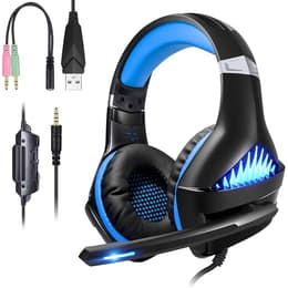 Gameware GW149 gaming με καλώδιο Ακουστικά Μικρόφωνο - Μαύρο/Μπλε