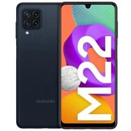 Galaxy M22 128GB - Μαύρο - Ξεκλείδωτο - Dual-SIM