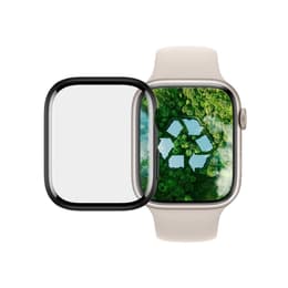 Προστατευτική οθόνη Apple Watch Series 7/8 - 41 mm - Πλαστικό - Μαύρο