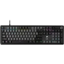 Corsair Πληκτρολόγιο AZERTY Γαλλικό Πληκτρολόγιο με φωτιζόμενα πλήκτρα K70 Core