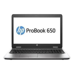 HP ProBook 650 G2 15" (2016) - Core i3-6100U - 8GB - SSD 240 Gb AZERTY - Γαλλικό