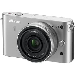Υβριδική 1 J1 - Ασημί + Nikon Nikon 1 Nikkor 10mm f/2.8 f/2.8