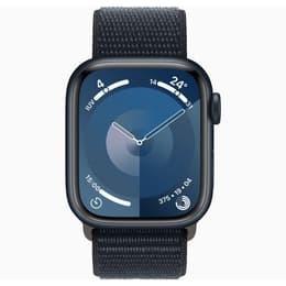 Apple Watch Series 9 (2023) GPS + Cellular 41 mm - Αλουμίνιο Midnight - Sport loop Μπλε