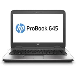 HP ProBook 645 G2 14" (2015) - PRO A8-8600B - 8GB - SSD 128 Gb AZERTY - Γαλλικό