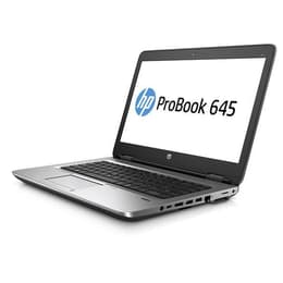HP ProBook 645 G2 14" (2015) - PRO A8-8600B - 8GB - SSD 128 Gb AZERTY - Γαλλικό