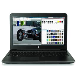 HP Zbook 15 G4 15" (2017) - Core i7-7820HQ - 32GB - SSD 512 GB QWERTY - Αγγλικά