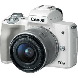 EOS M50 - Άσπρο + Canon Canon Zoom Lens EF-M 15-45mm f/3.5-6.3 IS STM f/3.5-6.3