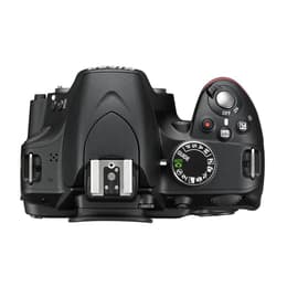 Κάμερα Reflex Nikon D3200 - Μάυρο + Φωτογραφικός φακός Nikon AF-S DX Nikkor 18-55mm f/3.5-5.6G VR
