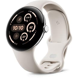 Google Ρολόγια Pixel Watch 3 Παρακολούθηση καρδιακού ρυθμού GPS - Ασημί