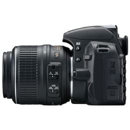 Reflex D3100 - Μαύρο + Nikon AF-S DX Nikkor VR f/3.5-5.6