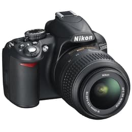 Reflex D3100 - Μαύρο + Nikon AF-S DX Nikkor VR f/3.5-5.6