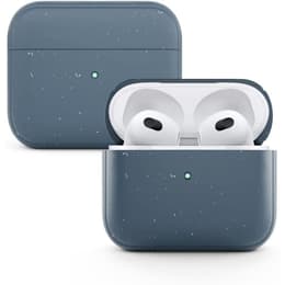Προστατευτική θήκη AirPods 3 - Φυσικό υλικό - Μπλε