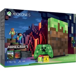Xbox One S 1000GB - Καφέ - Περιορισμένη έκδοση Minecraft + Minecraft