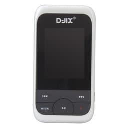 D-Jix M450-Silver Συσκευή ανάγνωσης MP3 & MP4 GB- Ασημί