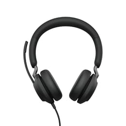 Jabra Evolve2 40 Μειωτής θορύβου καλωδιωμένο Ακουστικά Μικρόφωνο - Μαύρο