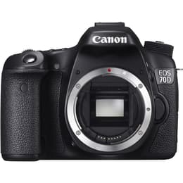 Κάμερα Reflex Canon EOS 70D - Μαύρο + Φωτογραφικός φακός Canon EF-S 55-250mm f/4-5.6 IS