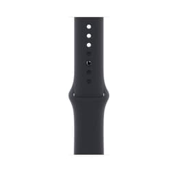 Apple Watch Series 7 (2021) GPS + Cellular 45 mm - Αλουμίνιο Μπλε - Sport band Μαύρο