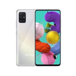 Galaxy A71 128GB - Ασημί - Ξεκλείδωτο - Dual-SIM