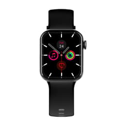 Bigben Connected Ρολόγια Montre connectée Square Noire Bigben Παρακολούθηση καρδιακού ρυθμού GPS - Μαύρο