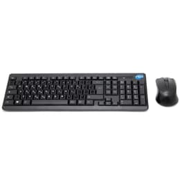 Simpletek Πληκτρολόγιο QWERTY Ιταλικά Ασύρματο Mouse + Keyboard with Stickers 1000 DPI 2.4G Nano reciever