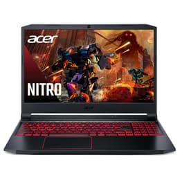 Acer Nitro 5 AN515-55 15" - Core i7-10750H - 16GB - SSD 512 GBGB NVIDIA GeForce RTX 3050 AZERTY - Γαλλικό