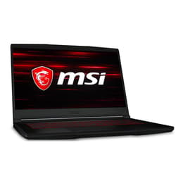 MSI GF63 Thin 11UC-026FR 15" - Core i5-11400H - 16GB - SSD 512 GBGB NVIDIA GeForce RTX 3050 AZERTY - Γαλλικό