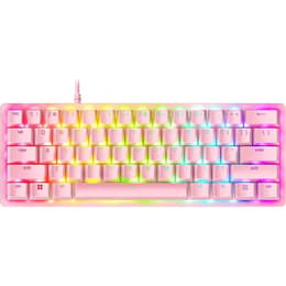Razer Πληκτρολόγιο QWERTY Πληκτρολόγιο με φωτιζόμενα πλήκτρα Huntsman Mini 60% Quartz