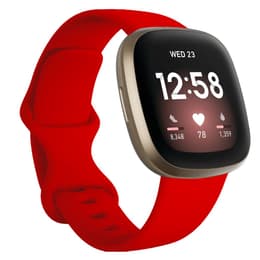 Fitbit Ρολόγια Versa 3 Παρακολούθηση καρδιακού ρυθμού GPS - Κόκκινο