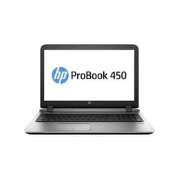 HP ProBook 450 G3 15" (2015) - Core i5-6200U - 4GB - SSD 128 Gb + HDD 500 Gb AZERTY - Γαλλικό