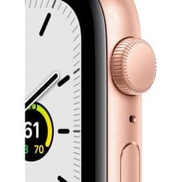 Apple Watch Series SE 1 (2020) GPS 44 mm - Αλουμίνιο Χρυσό - Sport band Starlight