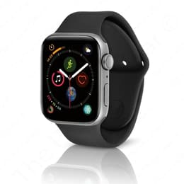 Apple Watch (Series 4) 2018 GPS 40mm - Αλουμίνιο Ασημί - Αθλητισμός Μαύρο