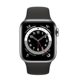 Apple Watch Series 4 (2018) GPS 40 mm - Αλουμίνιο Ασημί - Sport band Μαύρο