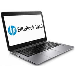 Hp EliteBook Folio 1040 G1 12"(2013) - Core m7-6Y75 - 8GB - SSD 256 GB QWERTY - Σκανδιναβικός