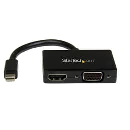 Star Tech Mini DisplayPort to VGA DVI HDMI Adapter MDP2HDVGA Καλώδιο