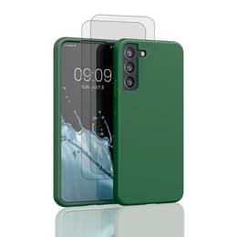 Προστατευτικό Galaxy S22+ 2 οθόνης - Σιλικόνη - Πράσινο